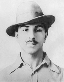 Indian freedom fighter and socialist activist Bhagat Singh