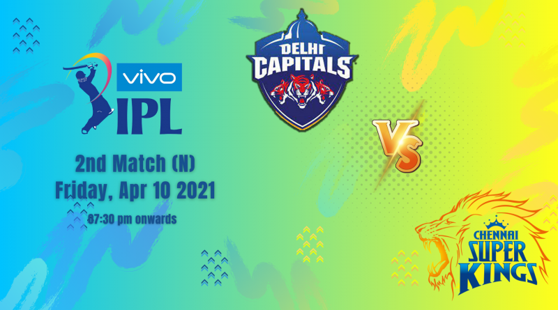 IPL 2021 CSK vs DC