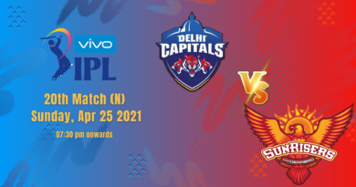 DC vs SRH IPL 2021