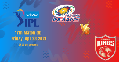MI vs PBKS IPL 2021