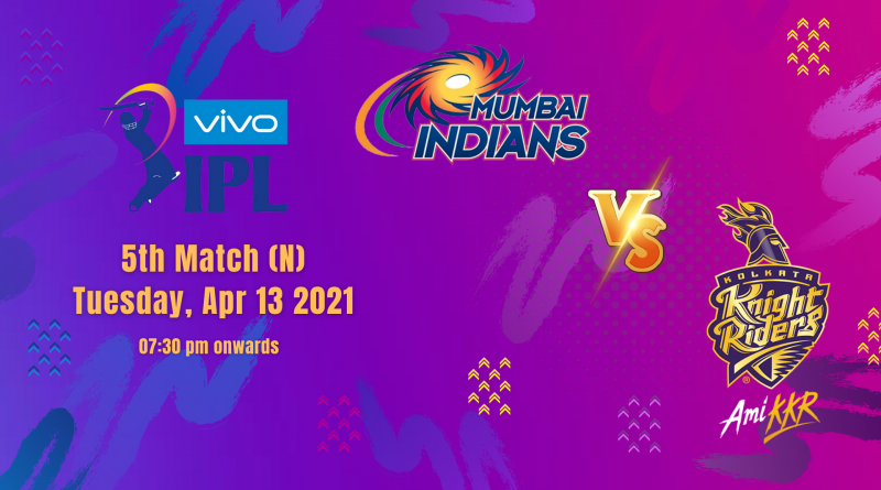 MI vs KKR IPL2021