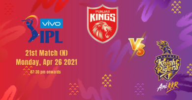 PBKS vs KKR IPL 2021