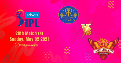 RR vs SRH IPL 2021