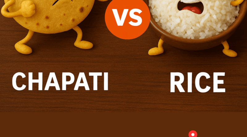 Chapati Vs. Rice, a soft debate among people for which is better for a healthy and balanced diet, which is better, rice or chapati, choose what suits you