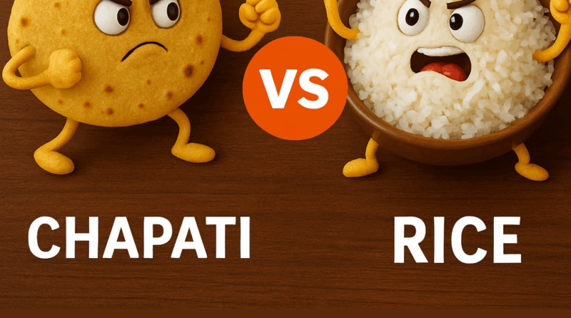 Chapati Vs. Rice, a soft debate among people for which is better for a healthy and balanced diet, which is better, rice or chapati, choose what suits you