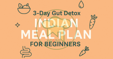 -day Gut detox Indian meal plan for natural stomach cleanse, vegetarian Indian diet for weight loss and digestive health, FGITO homemade healthy meals in Delhi