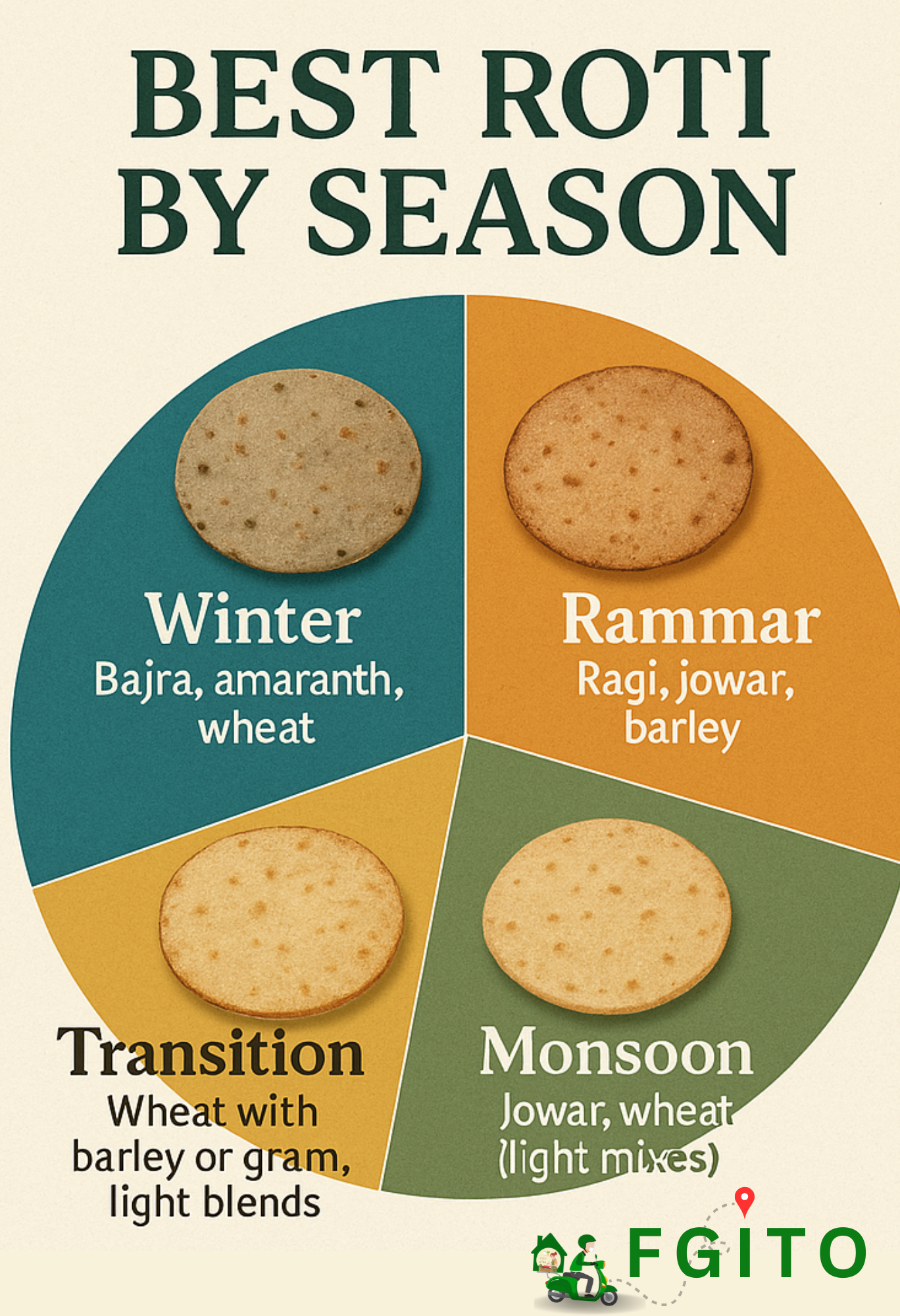 different seasons and different flours, in which season should I eat bjara, which season is right for which aata flour, bajra, wheat, jowar,ragi,amaranth