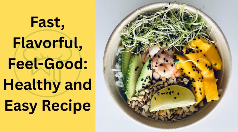 Delicious and wholesome quick snack ideas, perfect for busy lifestyles.