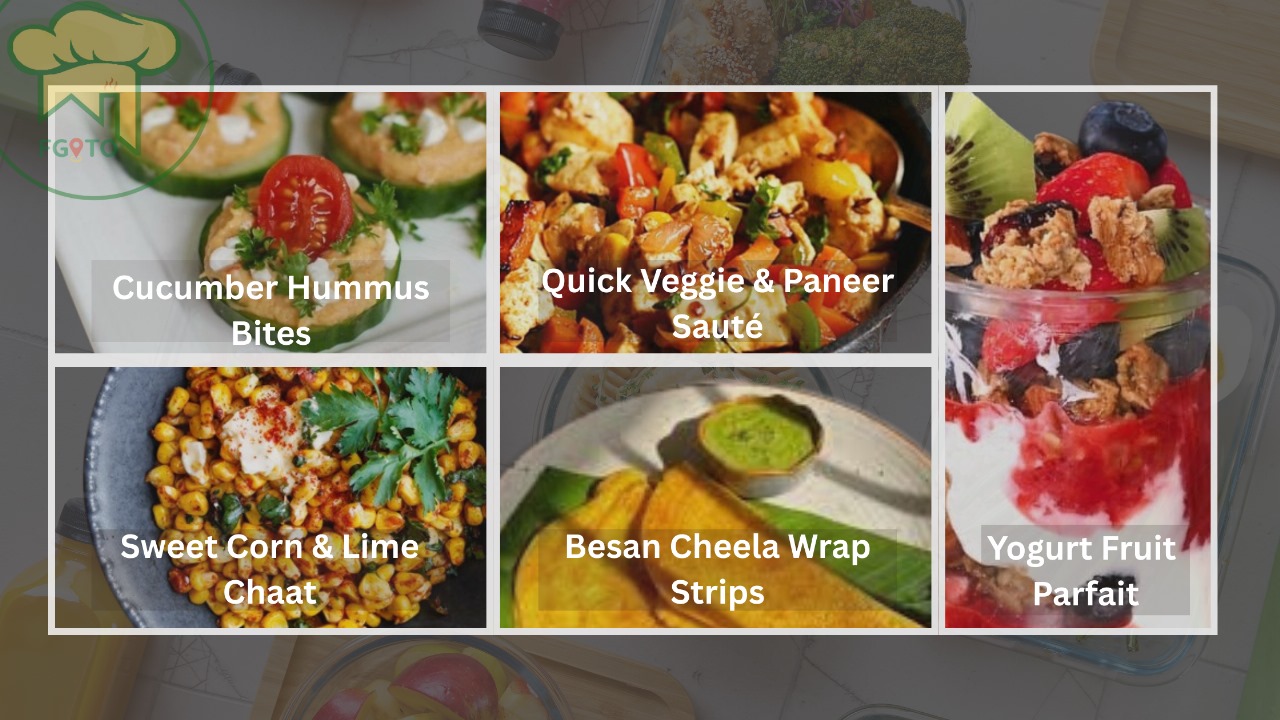 A vibrant collection of quick and flavorful recipes designed to support a healthy diet, offering simple solutions for those looking for quick recipe options 